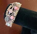 The Hamsa Rose Lotus Sanctuary cuff
